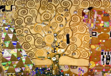 The Tree of Life Stoclet Frieze Gustav Klimt Oil Paintings